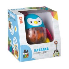 Дитяча іграшкова каталка 1601ABC з підсвічуванням  Пінгвін