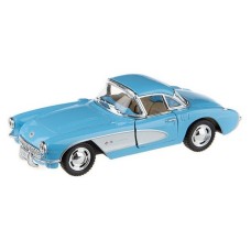 Машинка інерційна "1957 Chevrolet Corvette" KT5458W-3 масштаб 1:36 Синій