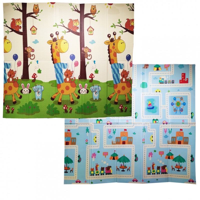 Дитячий термокилимок складаний CARRELLO 200-1 в сумці 200х1х180 см 200-1