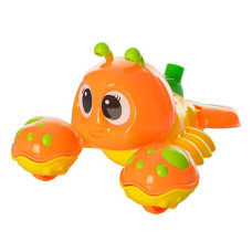 Детская каталка Краб 0350MR на палку Оранжевый