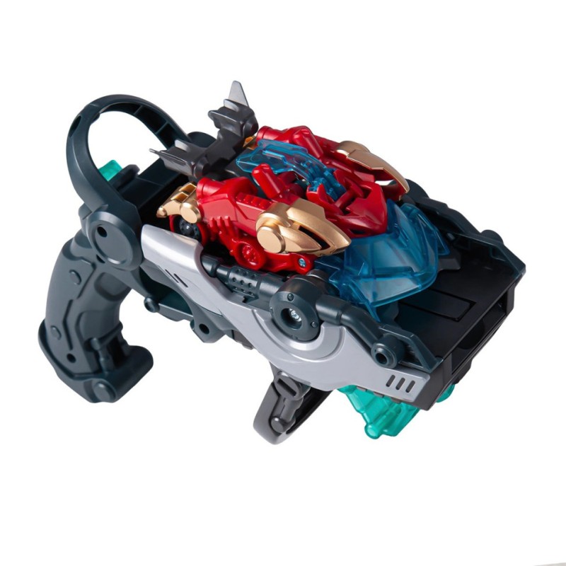 Дитячий ігровий набір S5 L1 ХЕЛШТОРМ Screechers Wild! EU686112 запускач-бластер, машинка-трансформер