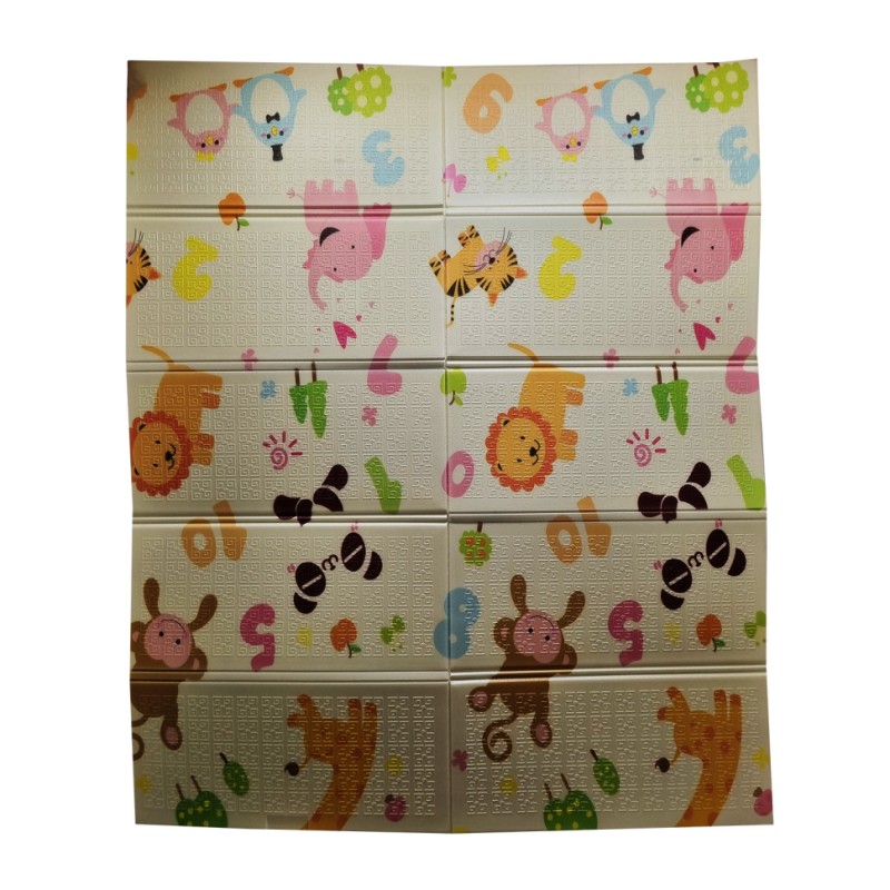 Термокилимок двосторонній Літери K6601-3, 120х180 см