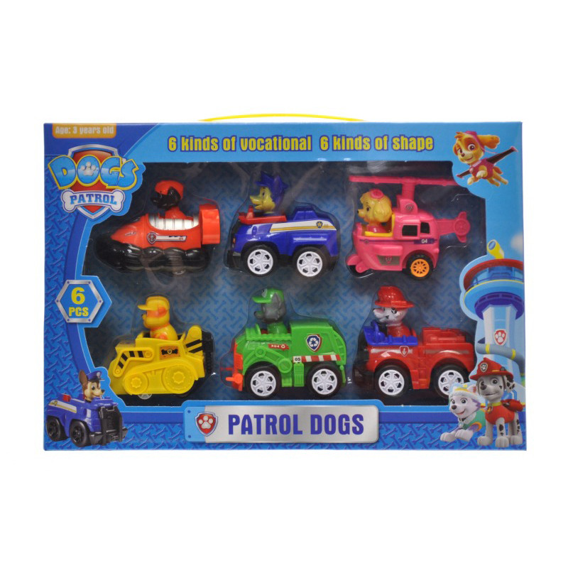 Ігровий набір героїв "Щенячий патруль" SK35-6, 6 героїв в коробці