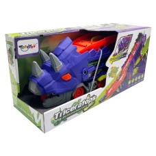 Детский игровой набор "Трек Трейлер" ZS-222(Violet) 2 машинки
