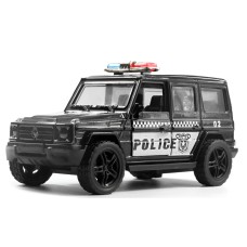 Модель автомобиля "Police" АВТОПРОМAP74124(Black) масштаб 1:32