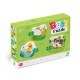 Дитячий Пазл 3 в 1 "Сільські тварини" DoDo 300393, 9 ел