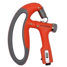 Эспандер кистевой MS 4218(Orange) регулировка нагрузки 10-100 кг, электронный счетчик