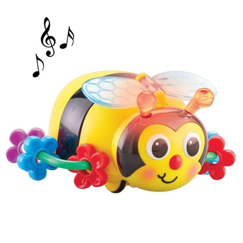 Дитяча розвивальна іграшка "Наздожени Бджілку" Kiddi Smart 557822-43 зі світлом і звуком