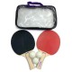 Набір для настільного тенісу "VITOR" NE-VT-5 (2 ракетки, 3 кульки)