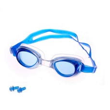 Очки для плавания детские/подростковые Swim Goggles NE-PL-600-B, синие