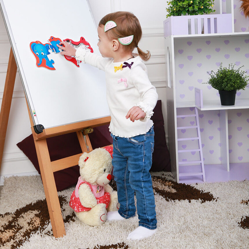 Магнитные беби пазлы "Зебра и слоненок" Vladi toys VT3208-12