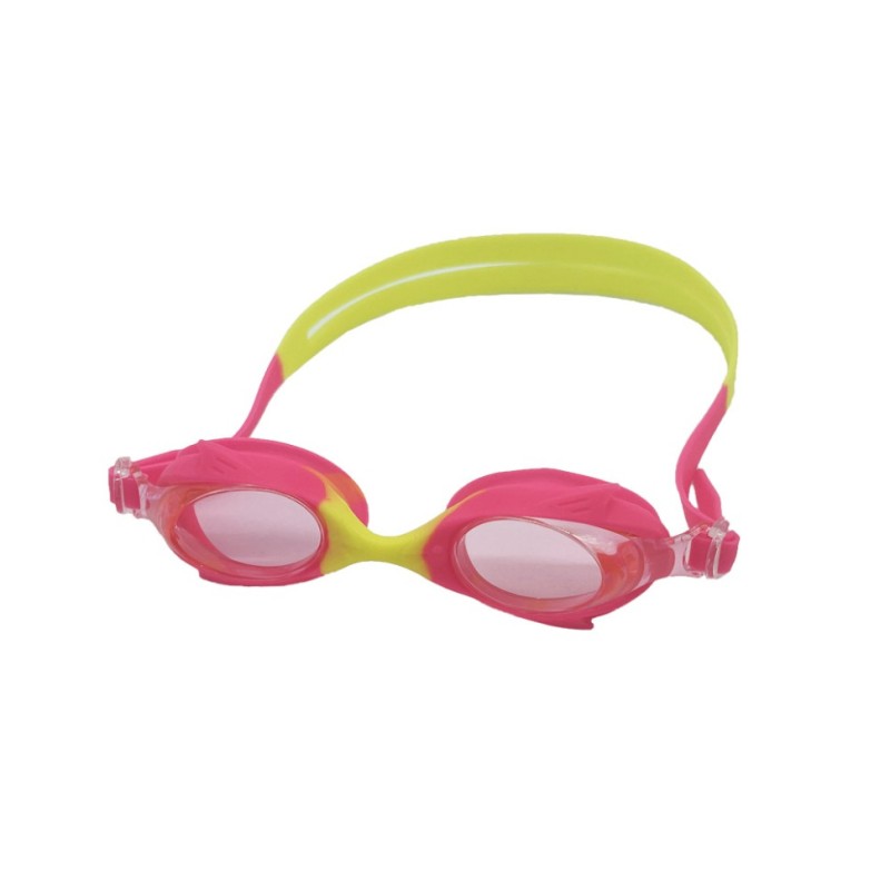 Дитячі окуляри для плавання "Swim Goggles" NE-PL-55-MLTP рожево-жовтий