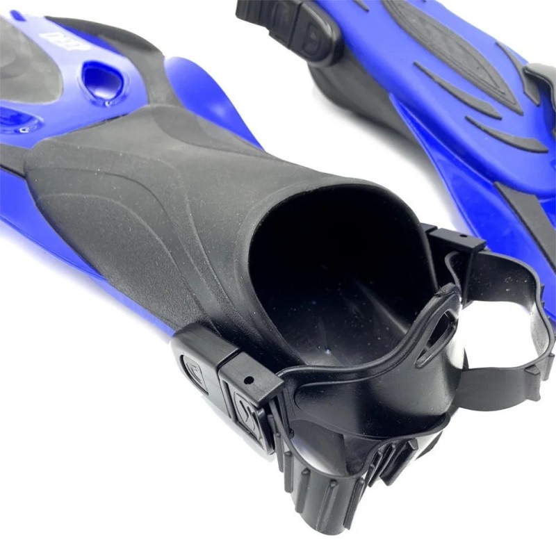 Ласти з відкритою п'ятою DLV Deep NE-66-39-43-B розмір SM/MD 39-43 сині