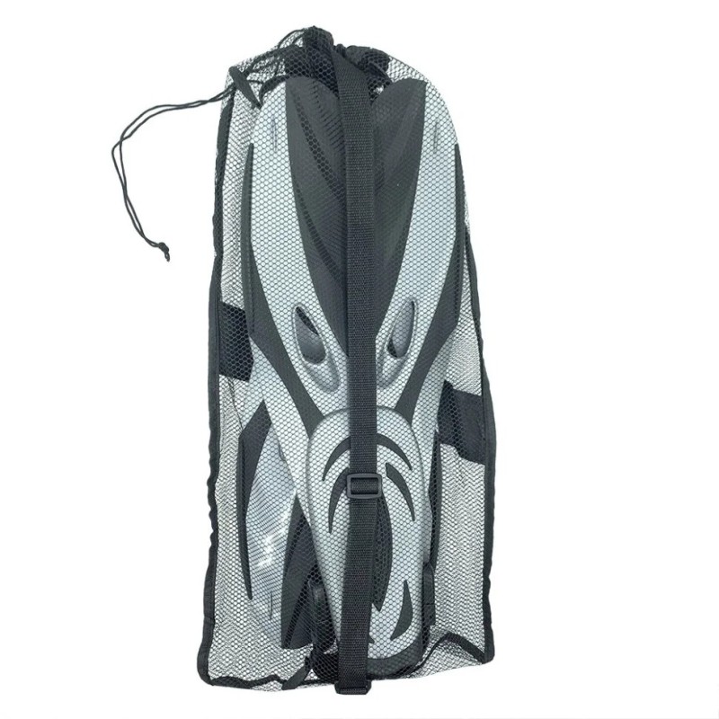 Ласти з відкритою п'ятою DLV Deep NE-66-39-43-GR розмір SM/MD 39-43 сірі