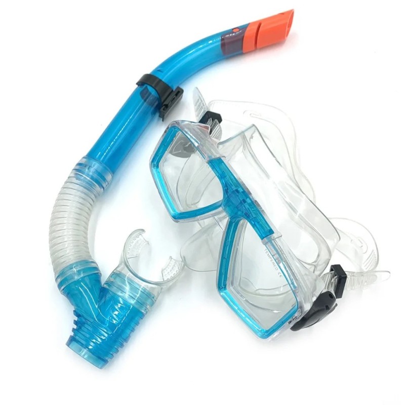 Набір для плавання DLV NE-SW-42-BL, (маска і трубка)