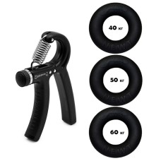 Набор кистевых эспандеров кольцо+эспандер ножницы Power Grip Set2 NE-1588-60