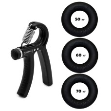 Набор кистевых эспандеров кольцо+эспандер ножницы Power Grip Set3 NE-1589-60