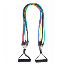 Набор эспандеров трубчатых силовых Power Strength Tube NE-PW-4, 5 шт