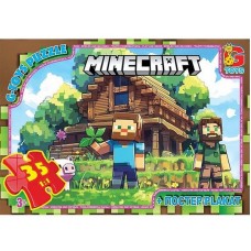 Детский пазл "Minecraft" MC798 плакат 35 элементов