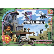 Детский пазл "Minecraft" MC785 плакат 70 элементов