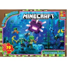 Детский пазл "Minecraft" MC802 плакат 70 элементов