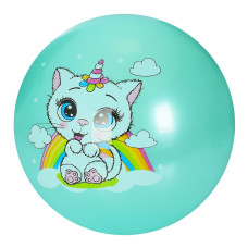 Мяч детский Bambi MS 3510 9 дюймов Бирюзовый