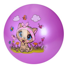 Мяч детский Bambi MS 3510 9 дюймов Фиолетовый