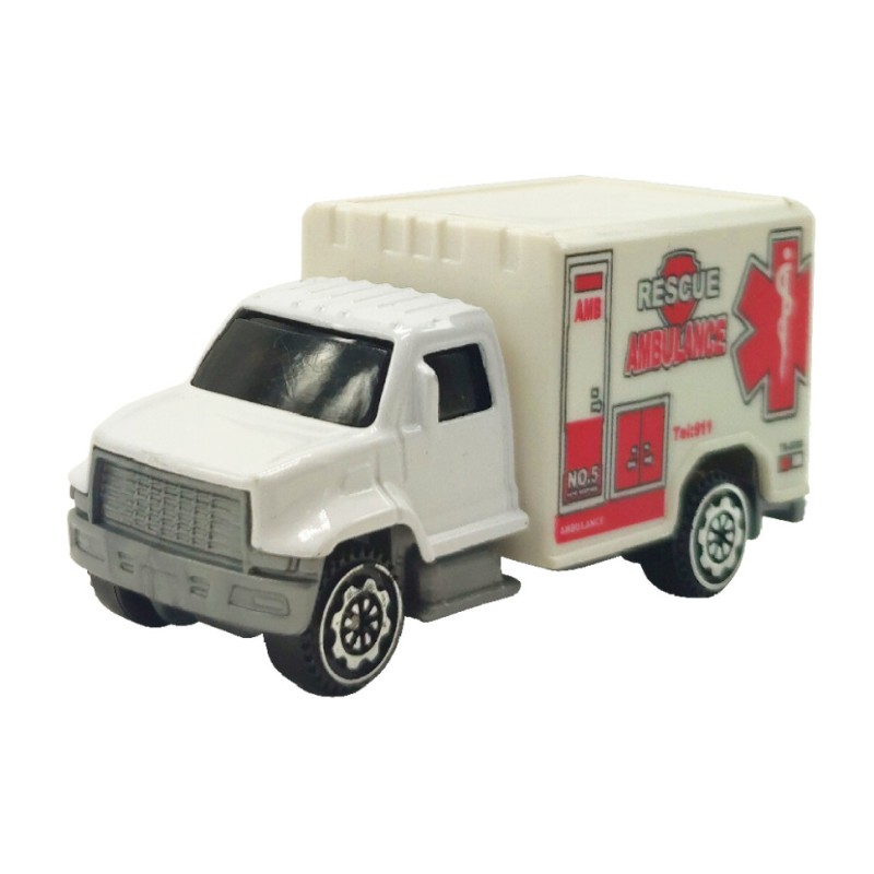 Машинка іграшкова Спецтехніка АвтоПром 7637 масштаб 1:64, металева Ambluance 5