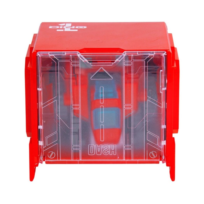 Динозавр-трансформер Раптор-Бот Dinoster EU580840-1 бокс для зберігання, червоний