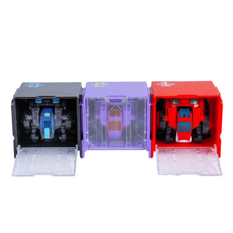 Динозавр-трансформер Раптор-Бот Dinoster EU580840-2 бокс для зберігання, фіолетовий