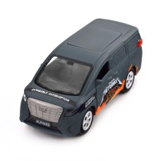 Автомодель серії "Шеврони Героїв" Toyota Alphard "Загін метеликів" TechnoDrive KM6011