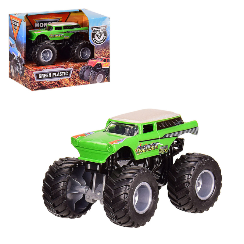 Машина H3014A-1-2, 1:64, в коробці 12,5*8,5*10см Зелений