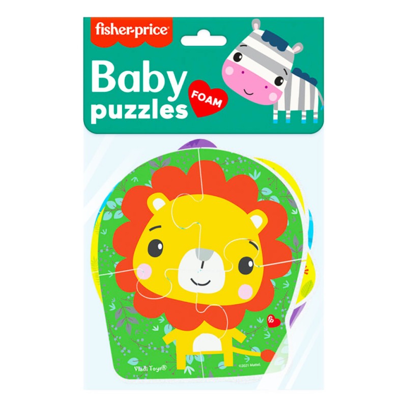 М'які Бебі пазли "Зоо" Vladi Toys VT1106-69