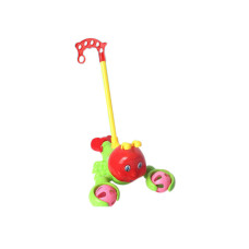 Детская каталка на палочке Bambi 198-13 Зелено-Красный