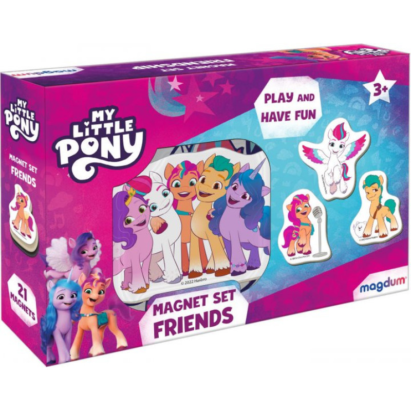 Набір магнітів "My Little Pony Друзі" Magdum МЕ 5031-22