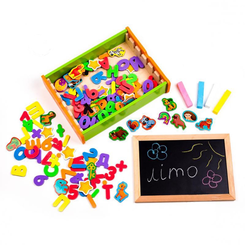 Гра настільна "Магнітний розвиваючий набір з дошкою" VT5411-17