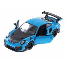 Автомодель легковая PORSCHE 911 GT2 RS 5" KT5408W, 1:36 Синий