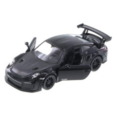 Автомодель легкова PORSCHE 911 GT2 RS 5" KT5408W, 1:36  Чорний