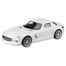 Машина металлическая MERCEDES-BENZ SLS AMG "WELLY" 44033CW масштаб 1:43 Белый