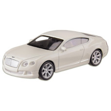 Машина металлическая BENTLEY CONTINENTAL GT "WELLY" 44036CW масштаб 1:43 Белый