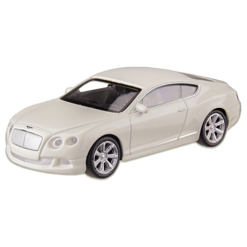 Машина металева BENTLEY CONTINENTAL GT "WELLY" 44036CW масштаб 1:43 Білий
