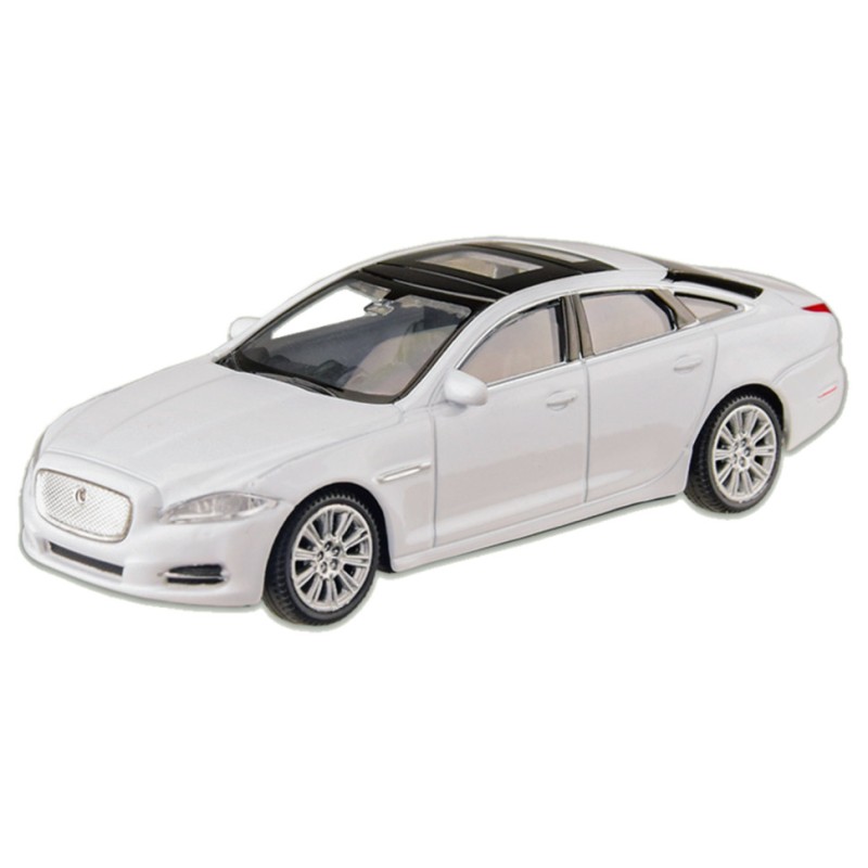 Машина металева JAGUAR XJ "WELLY" 44040CW масштаб 1:43 Білий