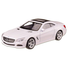 Машина металлическая MERCEDES-BENZ SL500 "WELLY" 44043CW масштаб 1:43 Белый