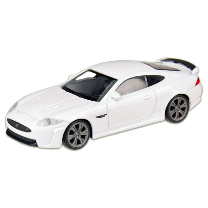 Машина металева JAGUAR XKR-S "WELLY" 44045CW масштаб 1:43 Білий