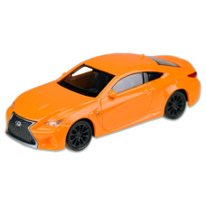 Машина металлическая LEXUS RC "WELLY" 44050CW масштаб 1:43 Оранжевый