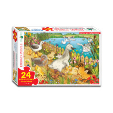 Игра-пазл "Гадкий утенок" Упаковка: коробка 82159 24 эл.