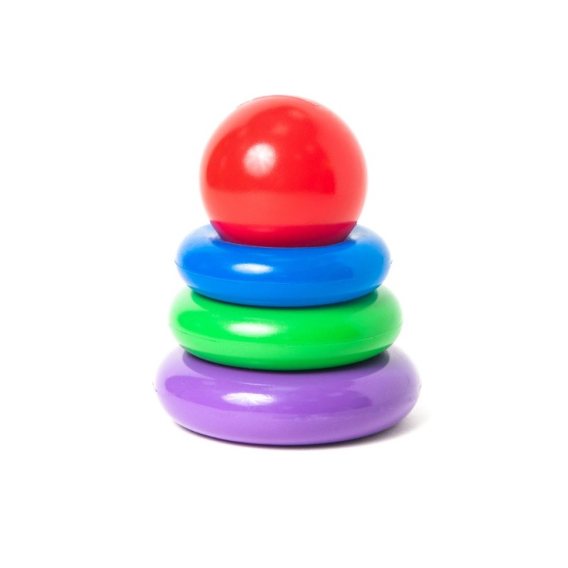 Дитяча пірамідка "Куля" ORION 573в5 13 см