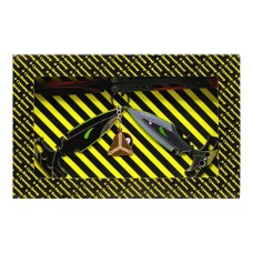 Набір сувенірних ножів дерев'яних SO-2 "МЕТЕЛЬ BLACK WIDOW & HARMONY daggers" SO2-11-B