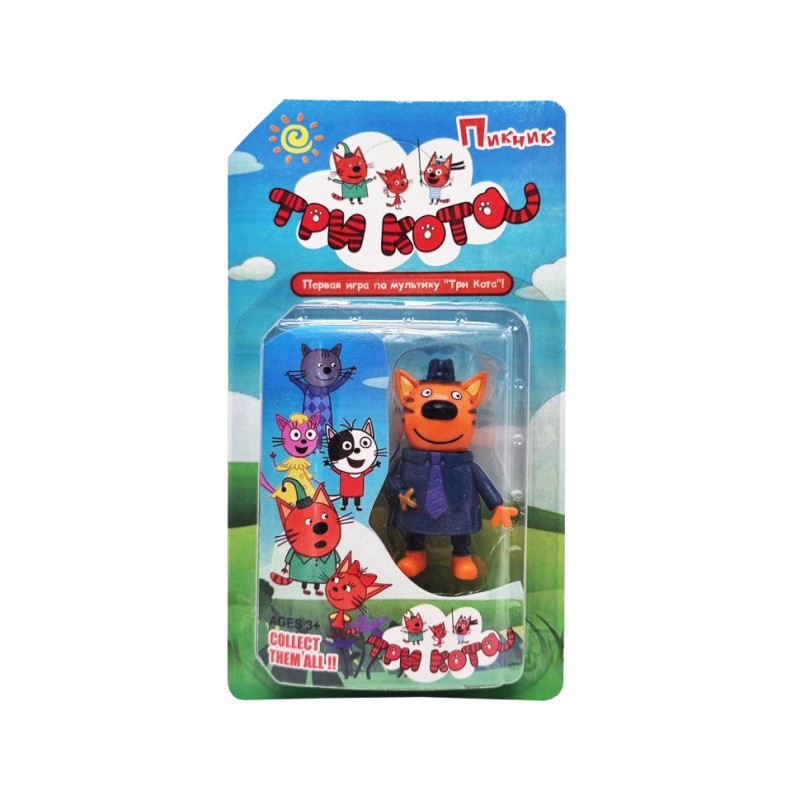 Фігурка героя з мультика Три коти HT18231 пластик Синій