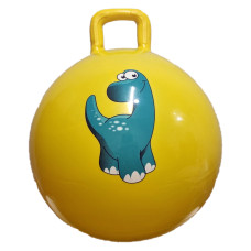 М'яч для фітнесу B4502 гирі 45 см, 350 грам Жовтий